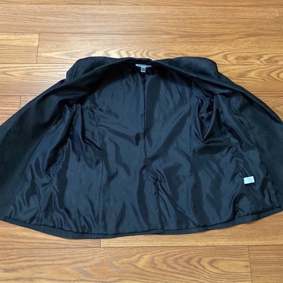 Calvin Klein women’s dark gray / black blazer cotton blend 2 metal buttons-14 - Picture 14 of 16